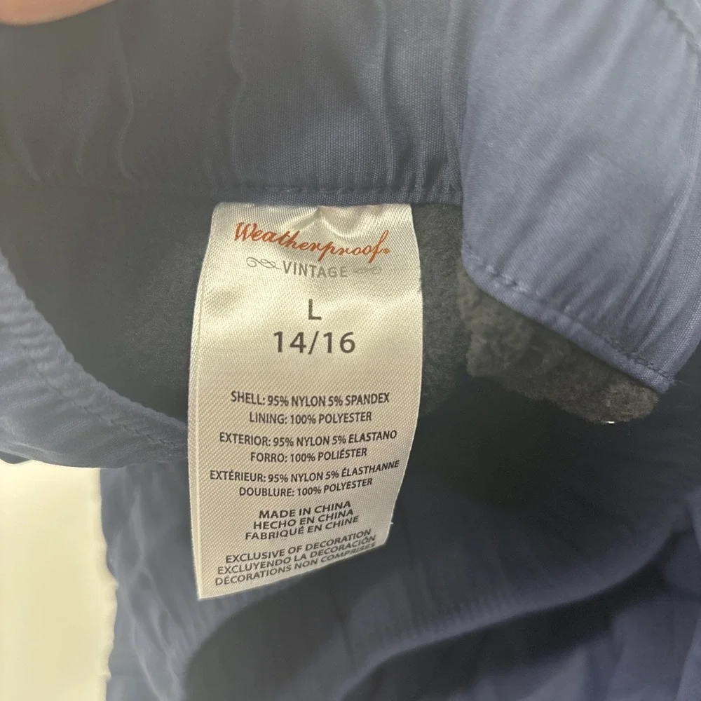 Weatherproof Vintage And H&M Boys Lined Winter Pants Size 14/16  Three Pairs